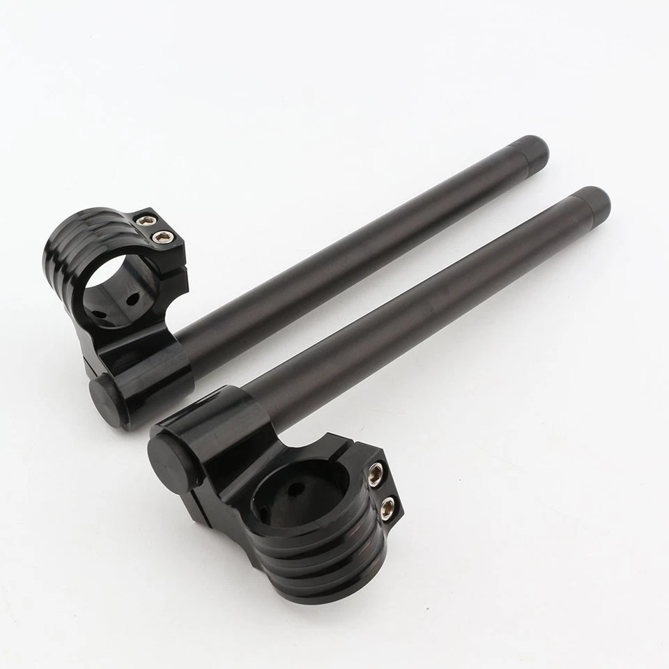 Manillar elevador con clip de 1" para motocicleta 43 mm para Kawasaki Ninja ZX11 1990-1997 Foto 2 de 3