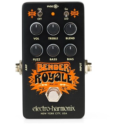 Electro Harmonix Bender Royal Fuzz Black