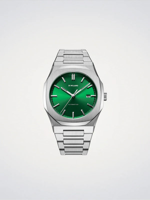 D1 Milano Automatico Green 41,5mm Herrenuhr ATBJ12