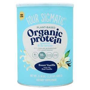 Органический протеин на растительной основе Four Sigmatic со сладкой ванилью, 21,16 унции