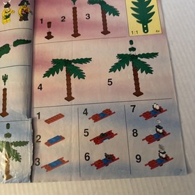 Lego Pirates Enchanted Island (6278) Instruction Booklet Only