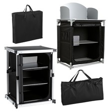 Campingküche Alu Campingschrank Vorzeltschrank Vorzeltmöbel Faltbar Vorzelt