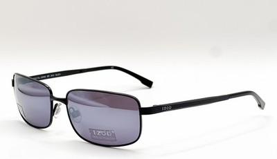 Izod 3510 Black Rectangle Authentic Sunglasses 60-17-150