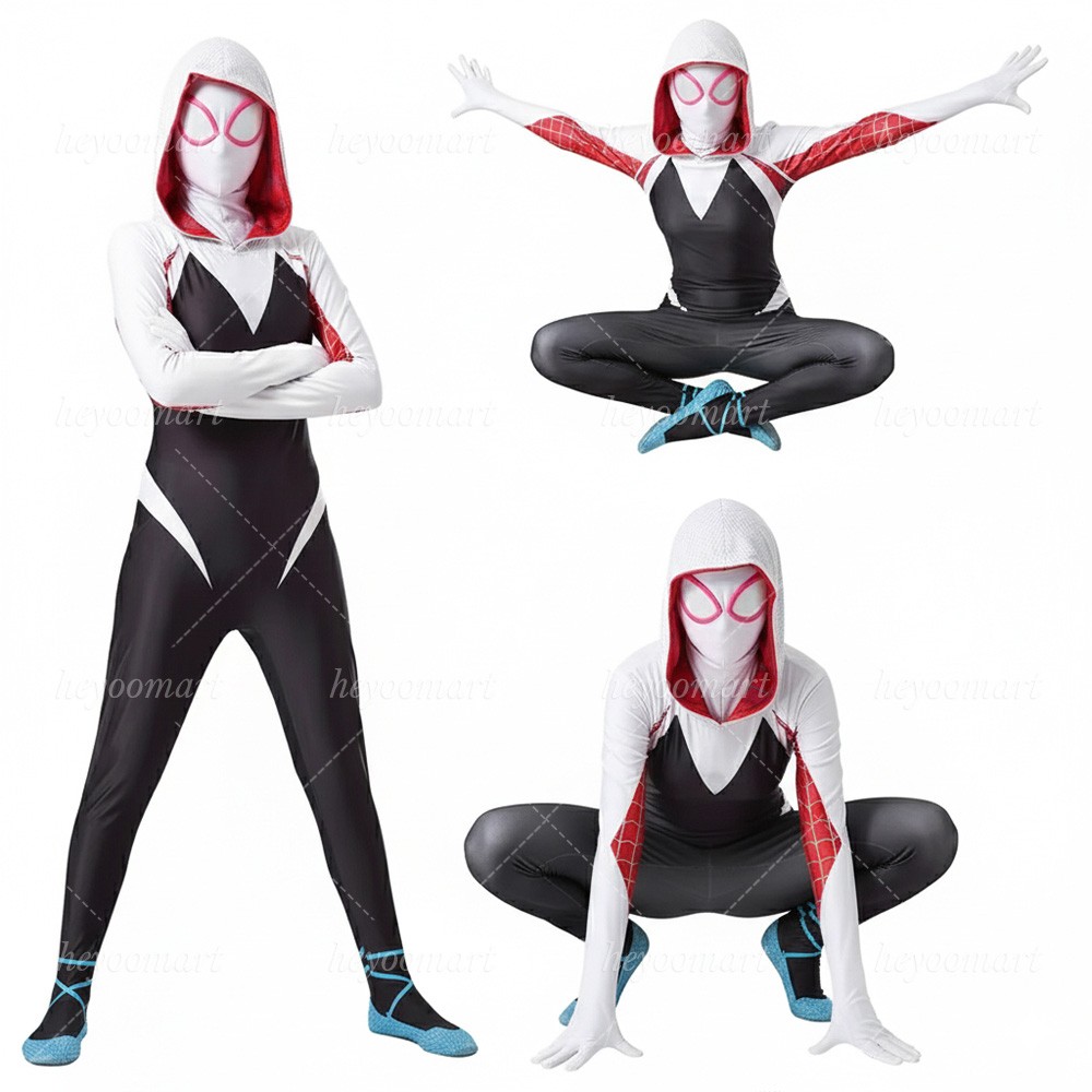 Boys Tobey Maguire Outfit Jumpsuit Fancy Dress