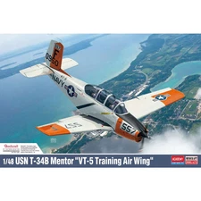 Academy 1/48 USN T-34B Mentor 'VT-5 Training Air Wing' 12361'
