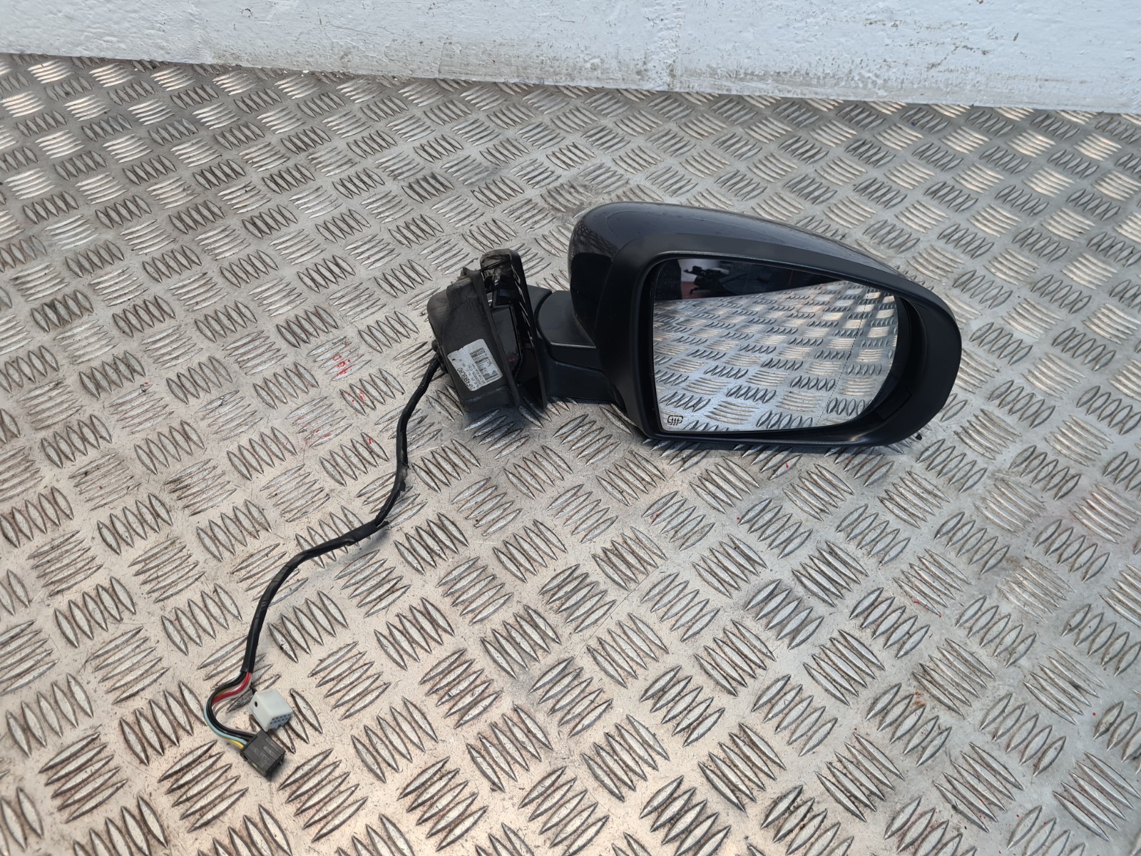 JEEP CHEROKEE KL 2014 DRIVER RIGHT SIDE POWER FOLD WING MIRROR BLUE - PBU #1L