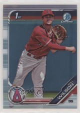 2019 Bowman Draft Chrome Refractor Will Wilson #BDC-182 5y6