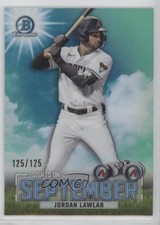 2023 Bowman Sights on September Aqua Refractor 125/125 Jordan Lawlar #SOS-1 0s55