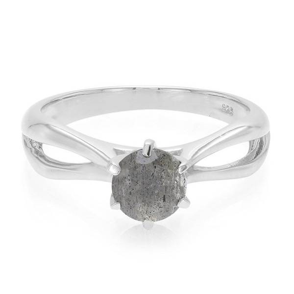 Cavill Spektrolith Ring 0,78Ct Rundschliff 925 Silber Damen Elegant-image