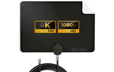 Channel Master FLATenna - Indoor Digital HDTV Antenna 12' Coaxial Cable Super...