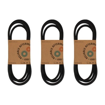 Main Drive Belt (Set of 3) Fits Ford/New Holland Replaces 274223