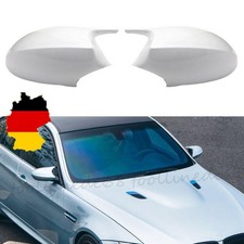 Weiß M3-Stil Spiegelkappen Außenspiegel Für BMW 3er E90 E91 E92 E93 Pre-Facelift