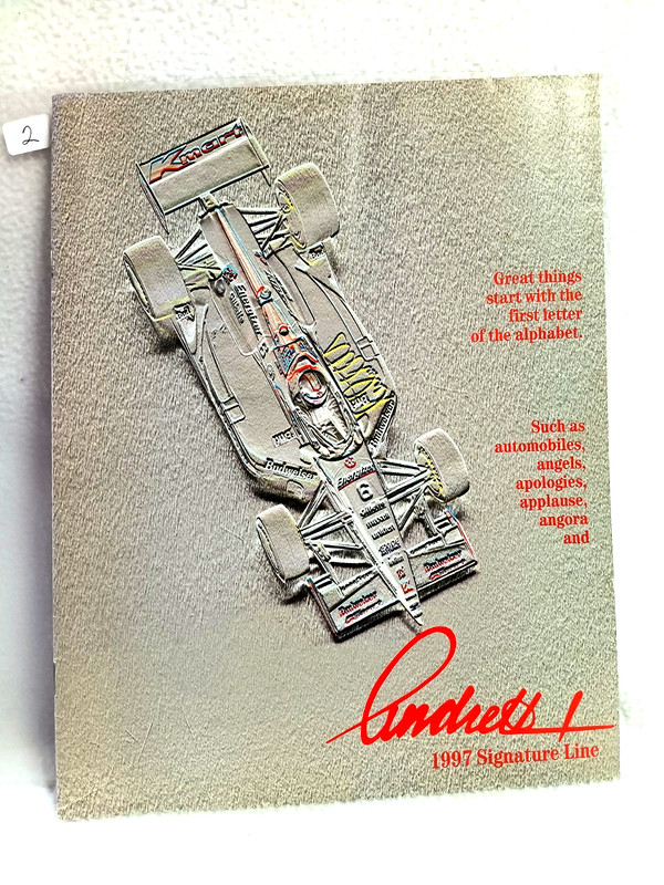 REDUCED Andretti Racing Signature Line 1997 Official Merchandise (ruth5522-2)