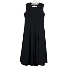 UNIQLO Theory Black Sleeveless Long Dress Women's New
