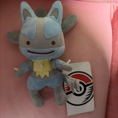 reply! Ditto stuffed animal mascot Lucario with tag