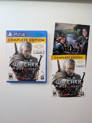 The Witcher 3: Wild Hunt Complete Edition (Sony PlayStation 4, 2016) CIB Tested