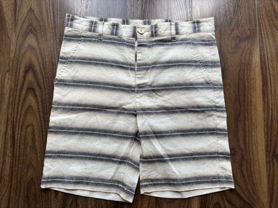 M&S Collection Herren 100 % Leinen Shorts W34 ''Solar Fade'' Slim Fit Neu mit Etikett UVP 59 £