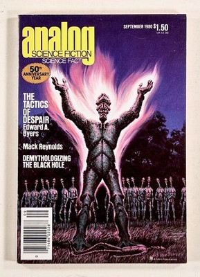 1980 Sep ANALOG SCIENCE FICTION Mack Reynolds EDWARD DYERS Black Hole Science {b