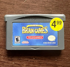 Telegames Ultimate Brain Games Nintendo Game Boy Advance GBA E NTSC-U/C