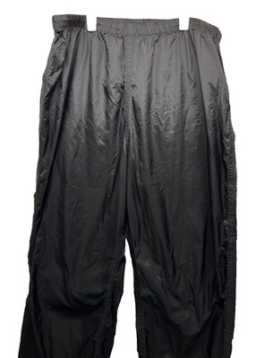  Cabela s Men s Waterproof Rain Pants XL Black Packable Hiking Outdoor Camping