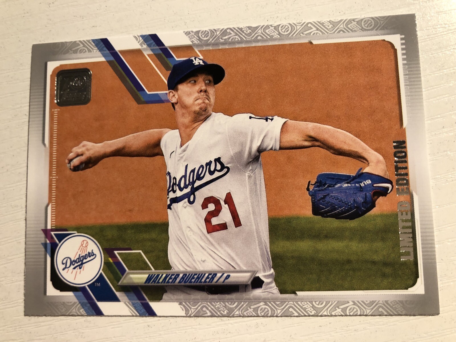 2021 Topps VIP 70th Anniversary Only 100 Made Walker Buehler Dodgers 466