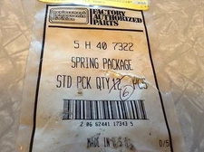 Factory authorized parts Spring # 5 - H – 40–7322