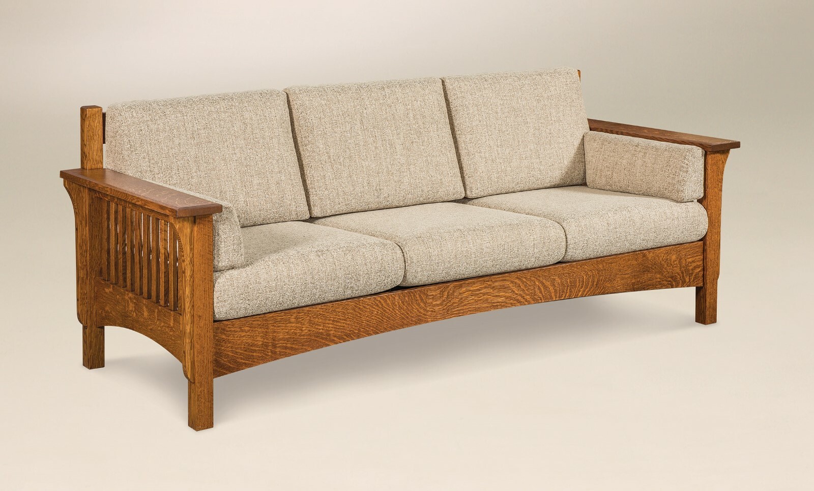 Mission Sofa Solid Wood Craftsman Style Living Room Furniture Made to Order