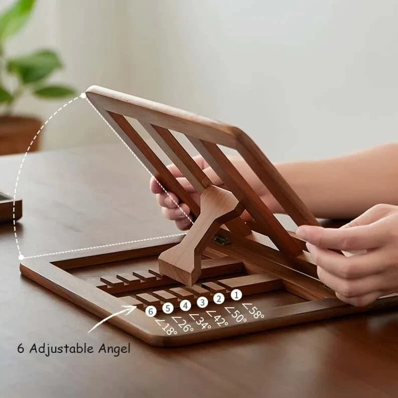 Adjustable Portable Foldable Laptop Desktop Stand Notebook Tablet Riser Holder - Image 4 of 4