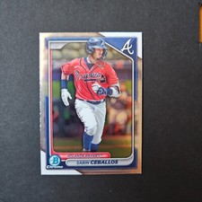 2024 Bowman - Chrome Prospects #BCP-130 Sabin Ceballos (RC) Braves