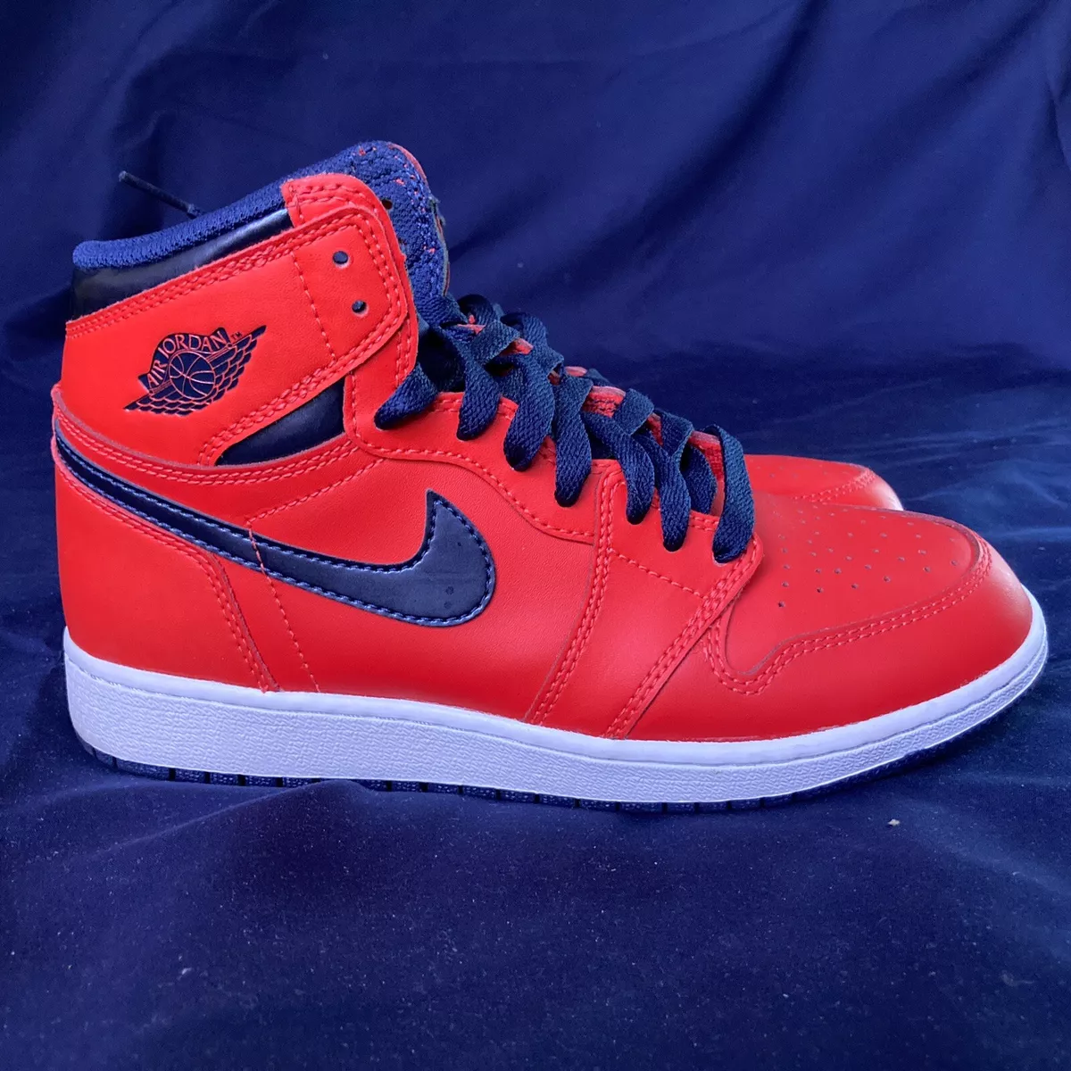 Nike Air Jordan 1 Retro High OG BG “David Letterman” 575441-606 Size 5.5Y