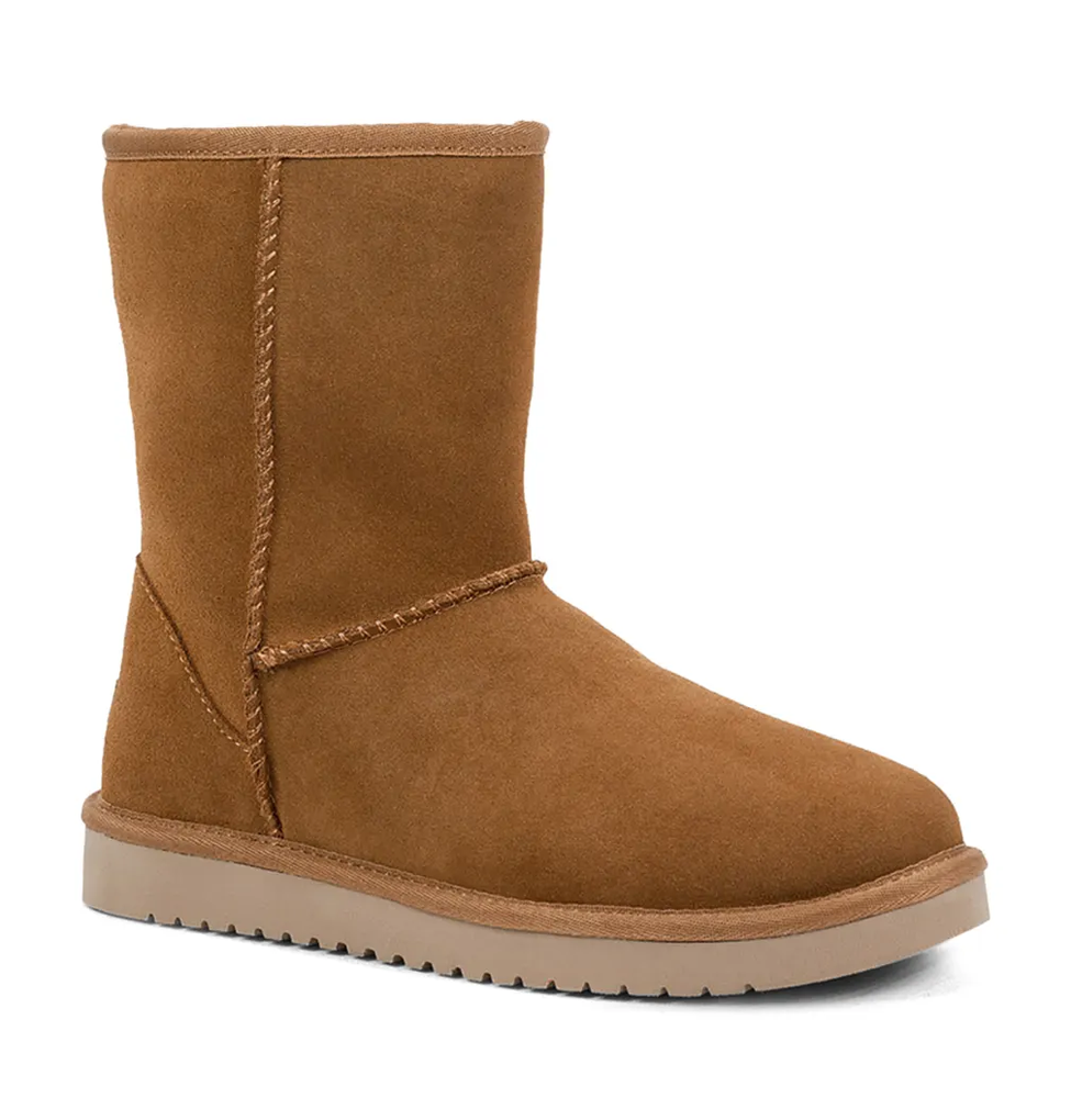 Koolaburra by UGG Womens KOOLA SHORT Chestnut Fashion Boots 1017090 W CHE