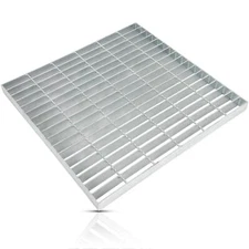 24" Heavy Duty Galvanized Steel Drain Grate - B125 Load Outdoor Drainag Cover