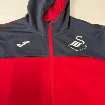 2023-24 Swansea City Joma Hooded Jacket - As New - (L