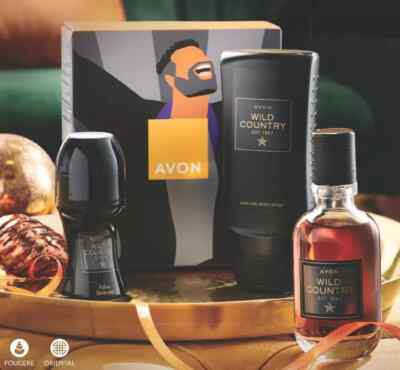 Avon Wild Country Fragrance For Him Gift Birthday UK