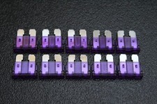 10 PACK ATC 3 AMP FUSES ATO FUSE BLADE STYLE CAR BOAT AUTOMOTIVE AUTO ATC3