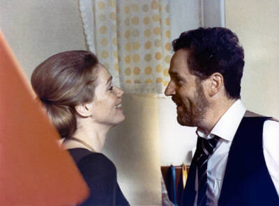 Liv Ullmann Erland Josephson TV Mini Series Scener your ett- 1970s Old Photo 1
