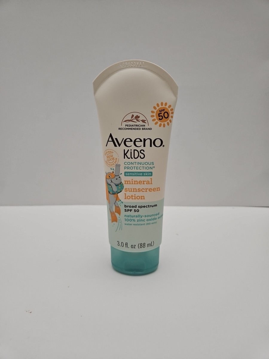 Aveeno Kids Continuous Protection Sensitive Skin SPF 50 fl oz