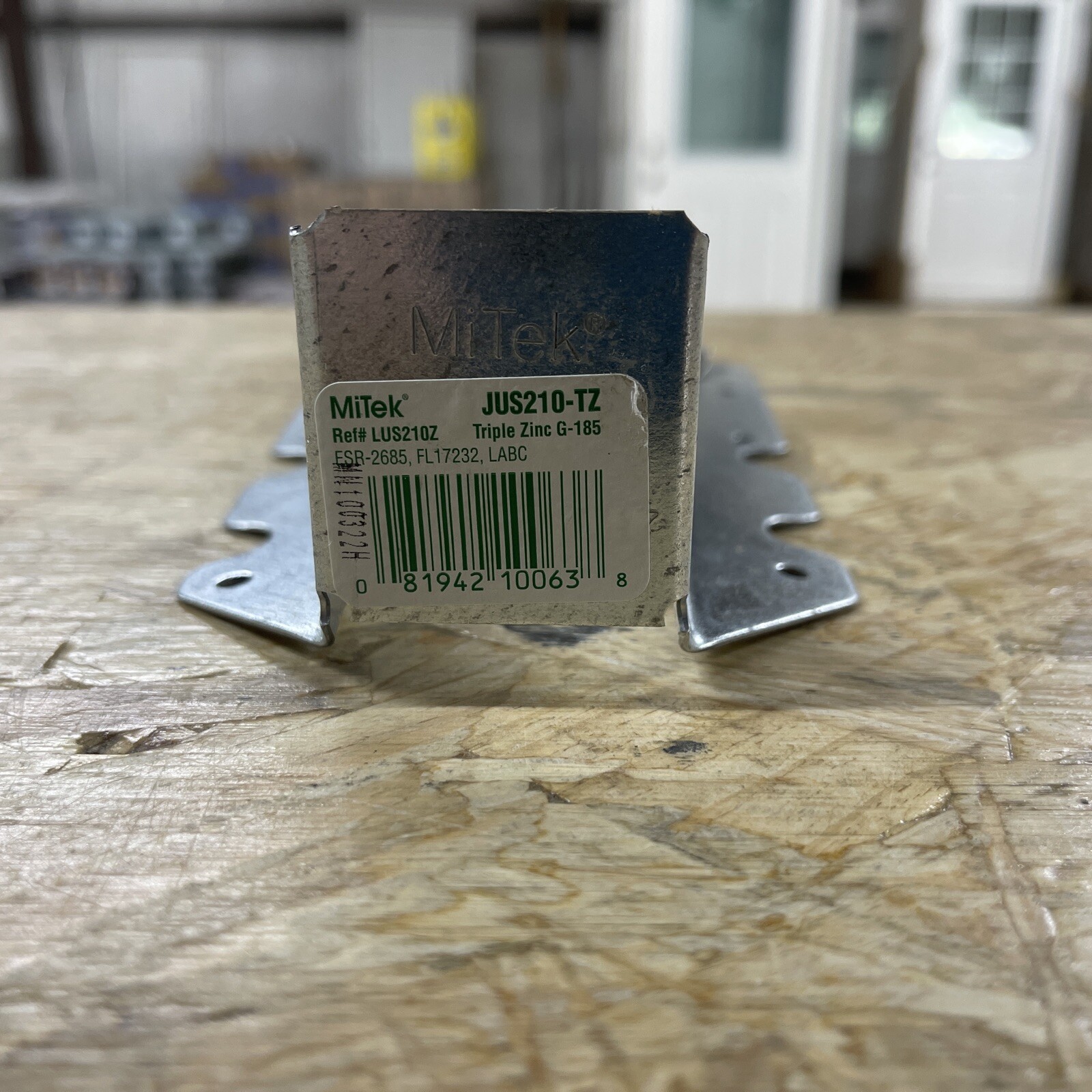 MiTek Joist Hanger 2x10 or 2x12 Metal JUS210TZ USP Structural