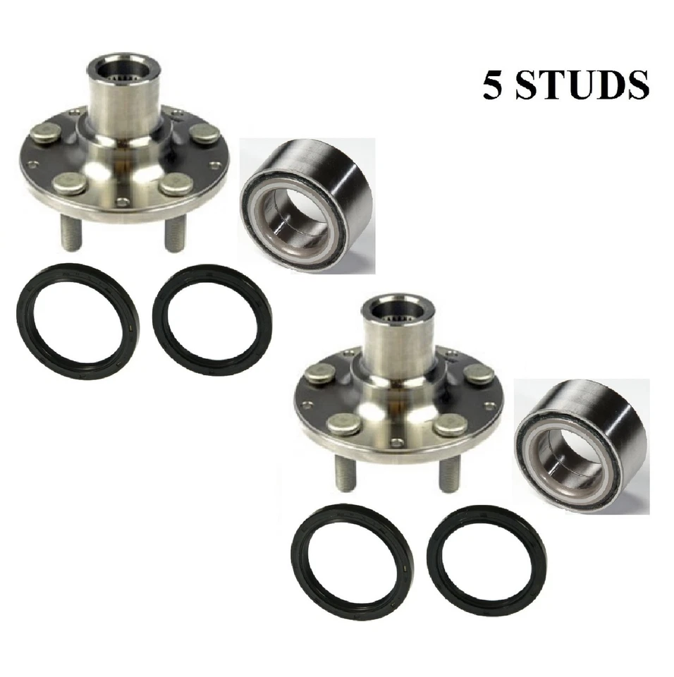 Front Wheel Hub & Bearing & Seal Fit SUBARU BAJA 2003-2006 (PAIR) - Image 2 of 4