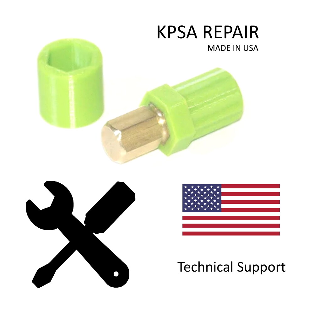USA Made! KitchenAid Pasta Roller Repair DIYHex Shear Shaft Coupler