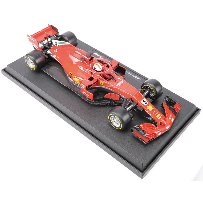 Bburago 1:18 2018 FERRARI FORMULA 1 F1 SF71-H Sebstian Vettel Diecast Car Model - image 2 of 3