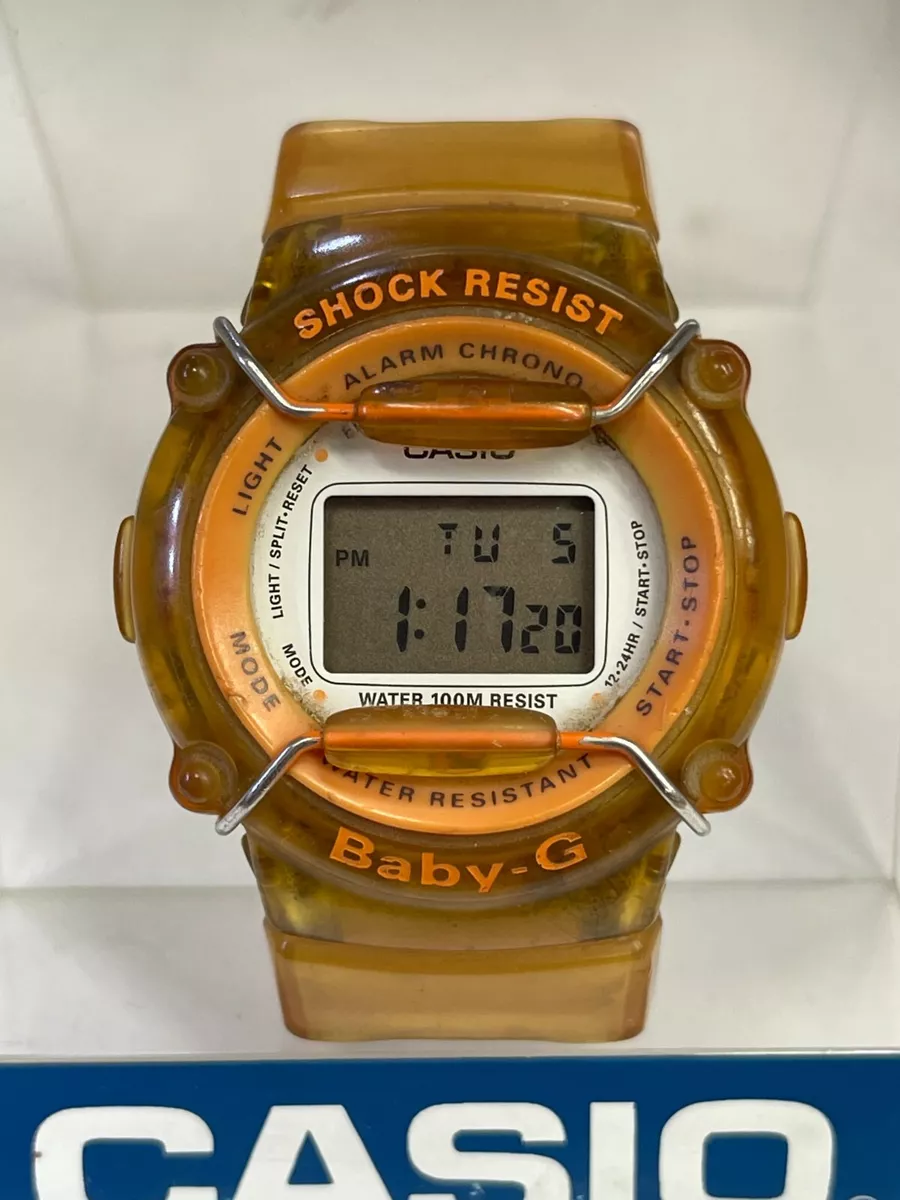 Asistencia No es suficiente Saca la aseguranza Used Casio Baby-G BG301 Sport Digital Womens Girls Watch 200M WR BG-301  Vintage | eBay