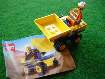  Lego 6470 Mini Dump Truck von 2000, vollständig 5-8 Jahre