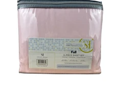 Sweet Home Collection FULL 6-Piece Sheet Set Pink 1500 Thread Count Soft New