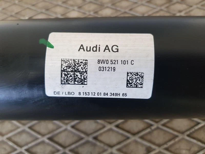 2019 ON MK5 B9 FL AUDI RS4 AVANT EIXO DE HÉLICE 2.9 GASOLINA 8 velocidades AUTOMÁTICO - Imagem 4 de 4