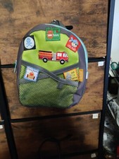 Munchkin Brica By-My-Side Safety Harness Backpack, Adjustable Green  Gray