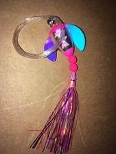 High Percentage Salmon Trolling Flies And Rigs- #2 Spin N Glo Spinnie One Pack
