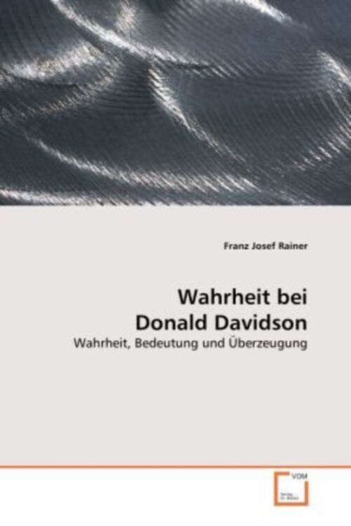 Thumbnail - Franz J. Rainer | Wahrheit Bei Donald Davidson | Taschenbuch | Deutsch