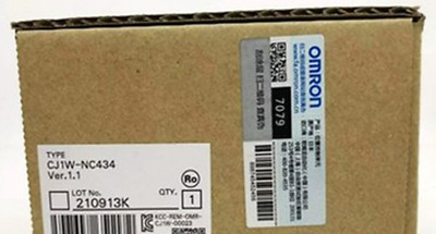 Omron Programmable CJ1W-NC434 High Speed Pulse Train 4 Axes Communication Module