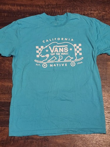 Vans Off The Wall California Native Classic Fit Tee Mens Medium - Picture 2 of 4